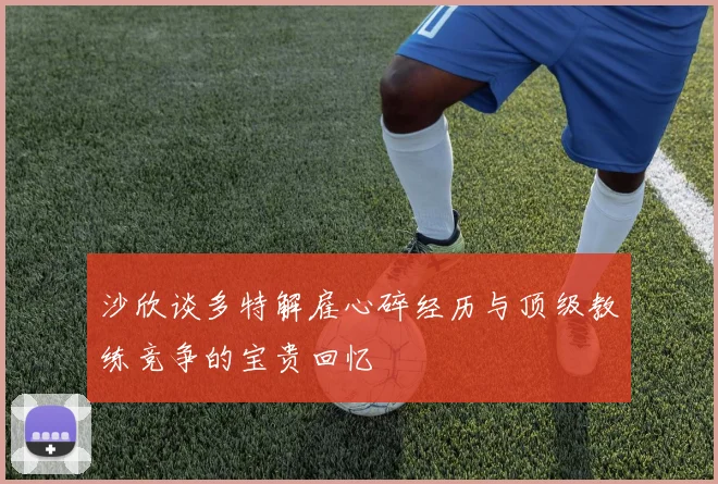 沙欣谈多特解雇心碎经历与顶级教练竞争的宝贵回忆